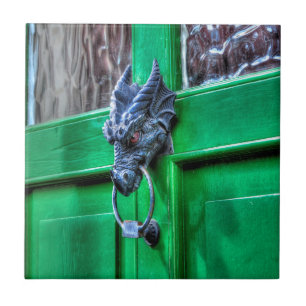 Carreau Gallois Cast Dragon Head-knocker