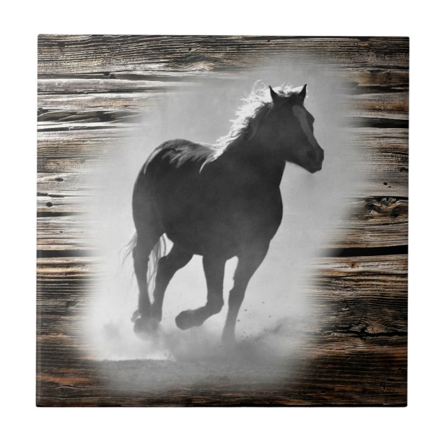 Carreau Galloping de Wild Horse (Devant)