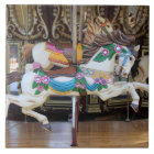 Galopage vintage du carrousel