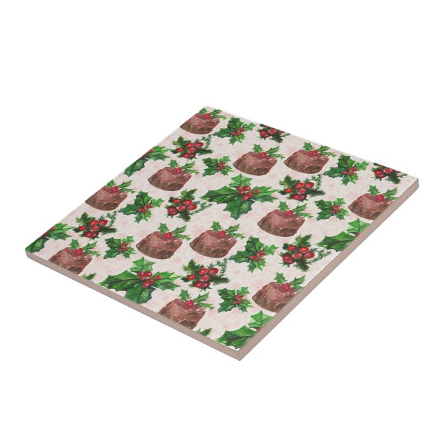 Carreau gâteau de Noël (Côté)