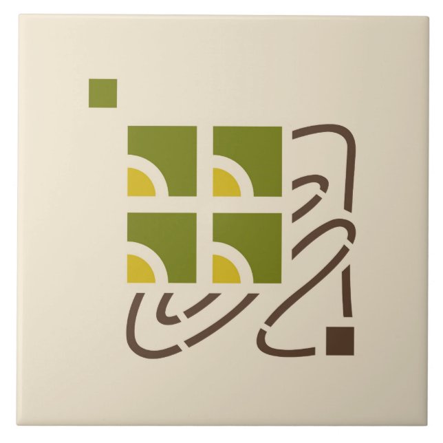 Carreau "Gaulthérie " adoptive de Hélène (Devant)