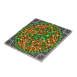 Carreau Gecko sans fil, essai de perception des couleurs,