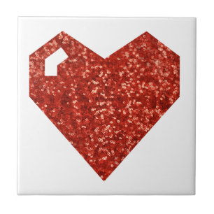 Carreau geeky valentines coeur du jour