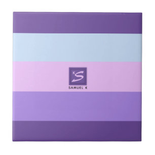 Carreau Gentle Lavender Dreams Color Palette monogram