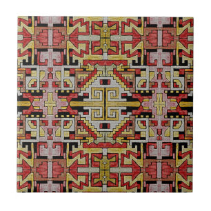 Carreau Géométhorique Tribal/Motif ethnique