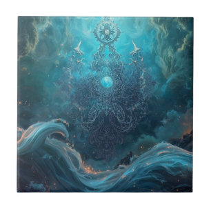 Carreau Géométrie mystique de la mer du Nord