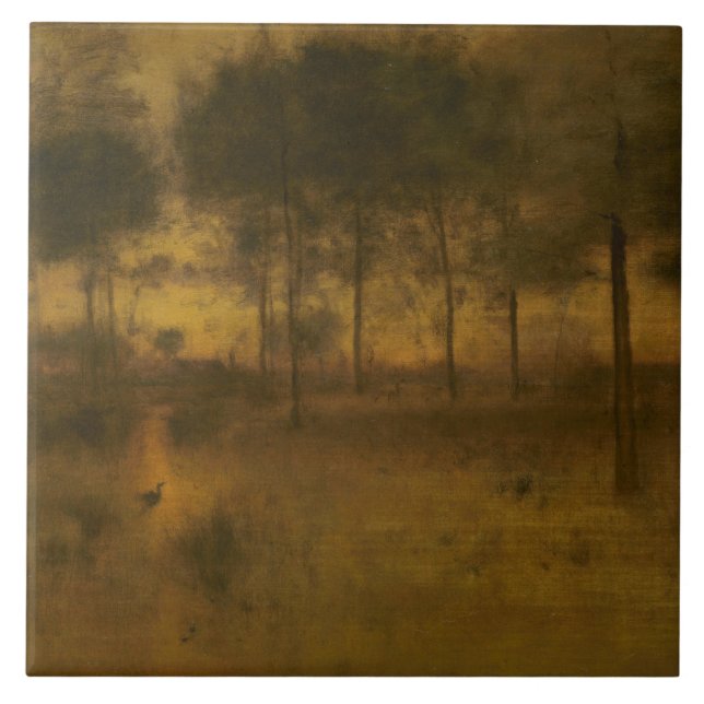 Carreau George Inness - La maison du héron (Devant)