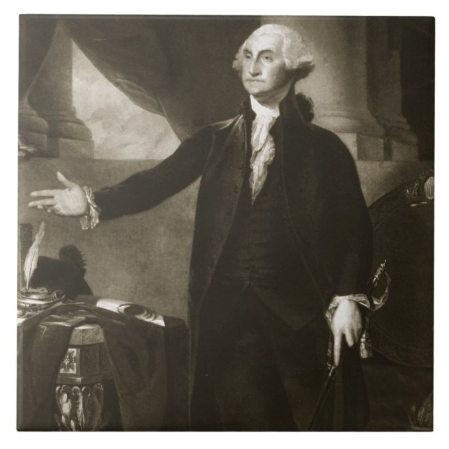 Carreau George Washington, ęr président du Sta uni (Devant)