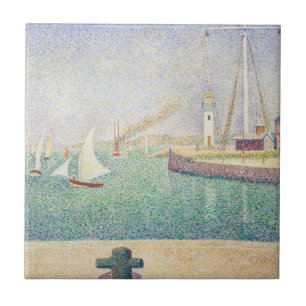 Carreau Georges Seurat - Entrée du Port de Honfleur