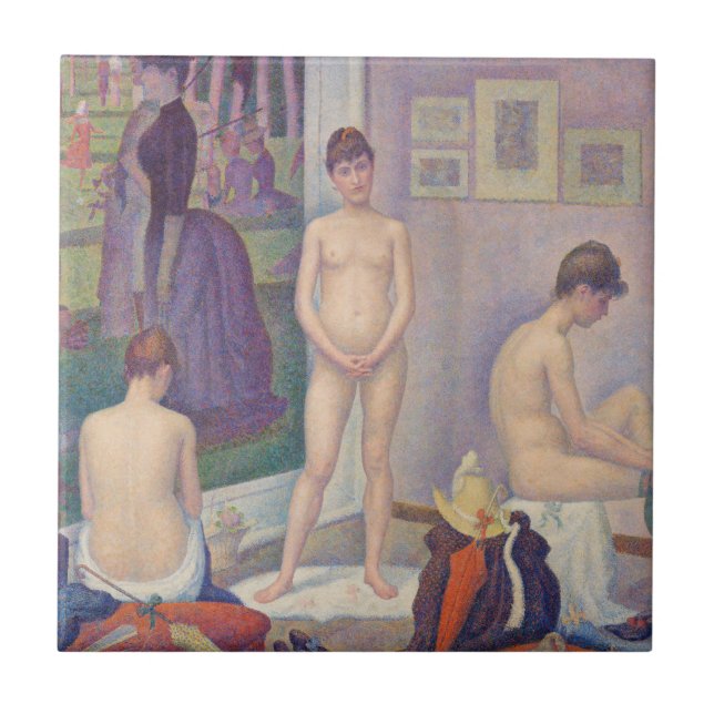 Carreau Georges Seurat - Les Poseuses (Devant)
