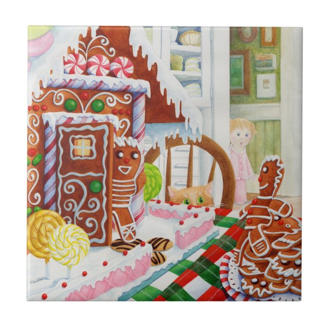 Carreau GINGERBREAD SURPRISE 4.25x4.25 Carrelage en cérami (Devant)