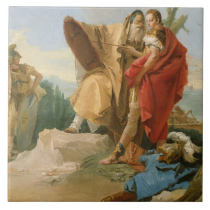 Carreau Giovanni Battista Tiepolo - Rinaldo et les Magus