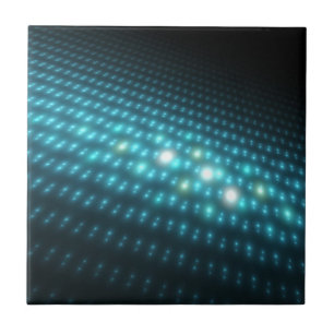 Carreau Globes bleus 3D