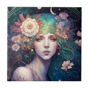 Carreau Goddess Imaginaire Art Carrelage en céramique
