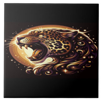 Carreau Golden Eyed Leopard