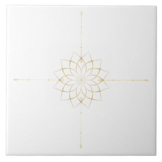 Carreau Golden Mandala