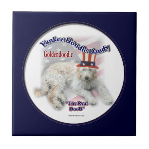 Carreau Goldendoodle Humour politique