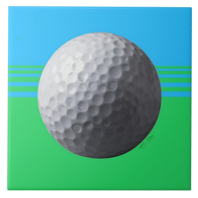 Carreau Golf Ball grande tuile (Devant)