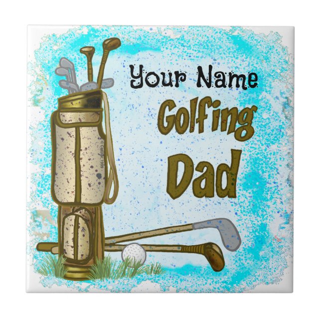 Carreau Golf papa (Devant)