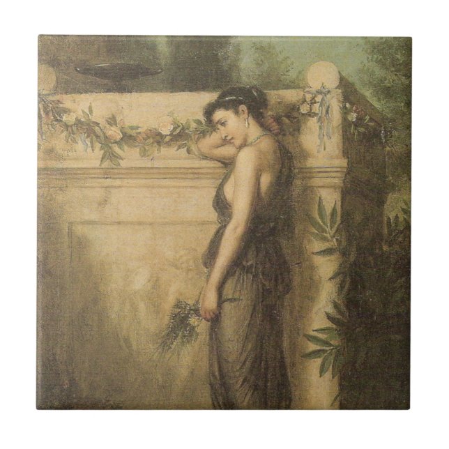 Carreau Gone Mais Pas Oublié (John William Waterhouse) (Devant)