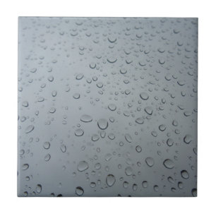 Carreau Gouttes de pluie, baisses de l'eau, fenêtre