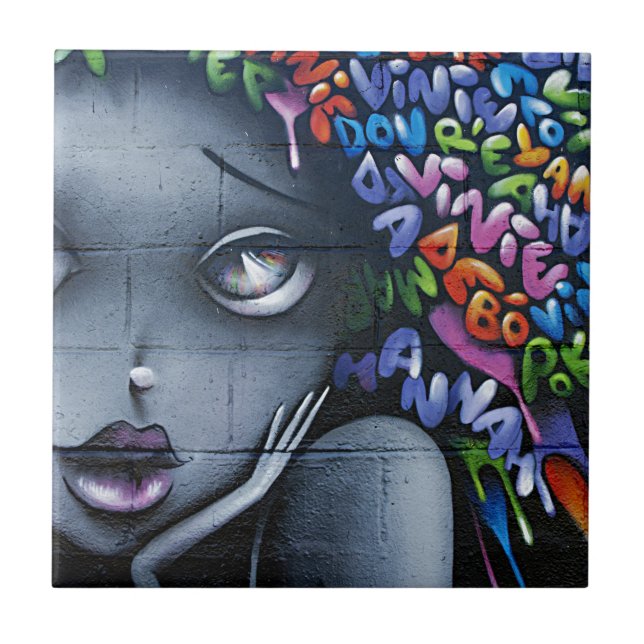 Carreau Graffiti aux fées (Devant)
