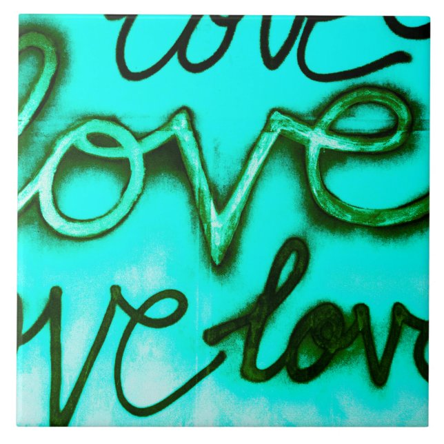 Carreau Graffiti Love (Devant)