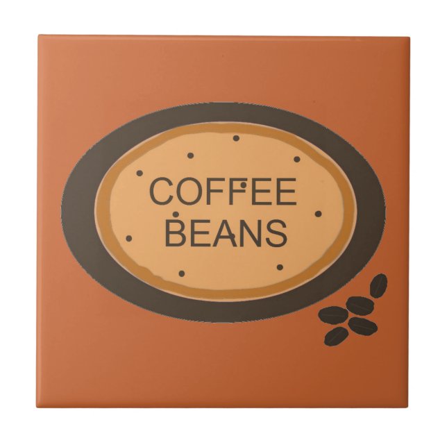 Carreau Grains de café (Devant)