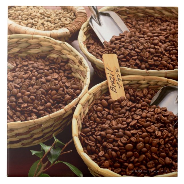 Carreau Grains de café (Devant)