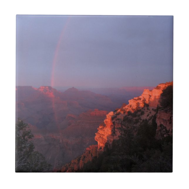 Carreau Grand Canyon Sunset Rainbow (Devant)