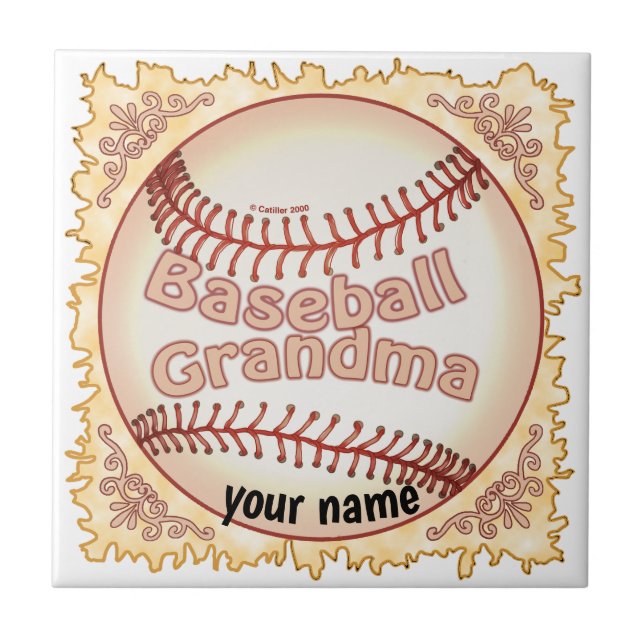 Carreau Grand-mère de baseball (Devant)