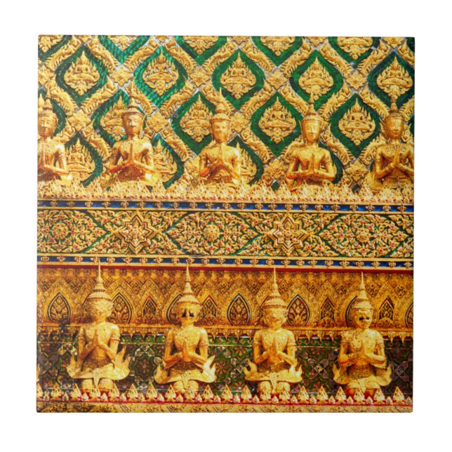Carreau Grand Palais De Bangkok, Thaïlande (Devant)