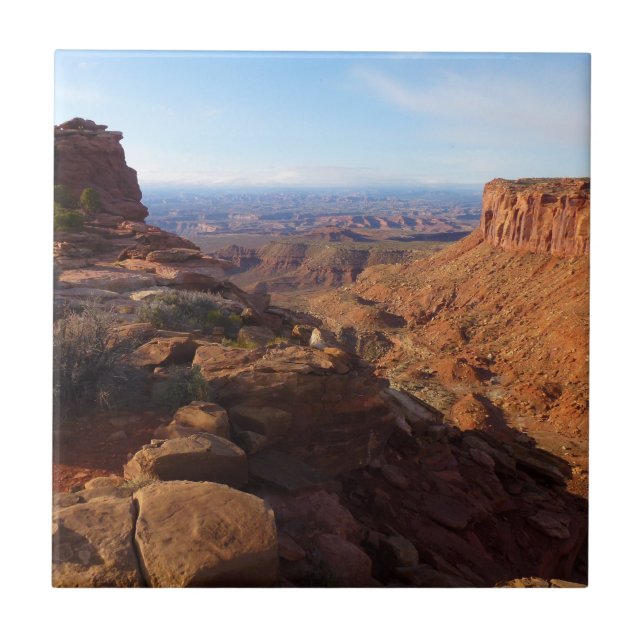Carreau Grand View Point dans le parc national des Canyonl (Devant)