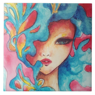 Carreau Grande dalle de graffiti avec conception multicolo