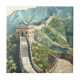 Carreau Grande muraille de Chine