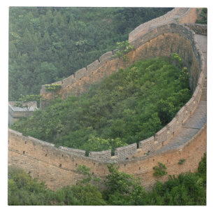 Carreau Grande Muraille de Chine à Jinshanling, Chine.