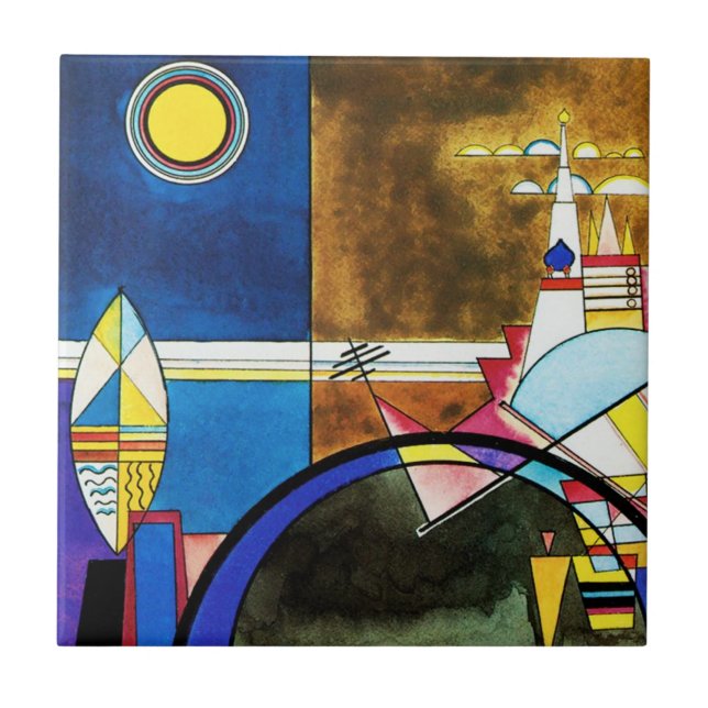 Carreau Grande porte de Kandinsky de tuile de Kiev (Devant)
