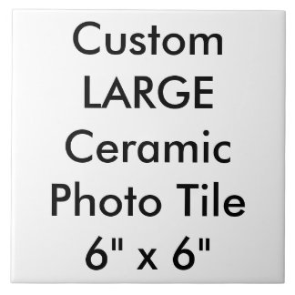 Carreau Grande tuile en céramique faite sur commande 6" de