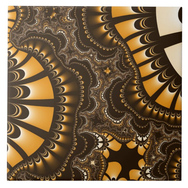 Carreau Grandes vignettes de nettoyage Brown de café perso (Devant)