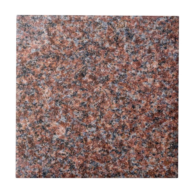 Carreau Granite rouge poli (Devant)
