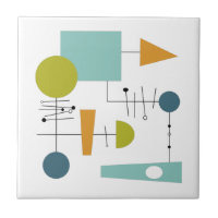 Graphique de flux Abstrait Géométrique du milieu d