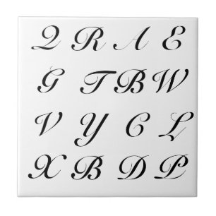 Carreau Grattez les lettres