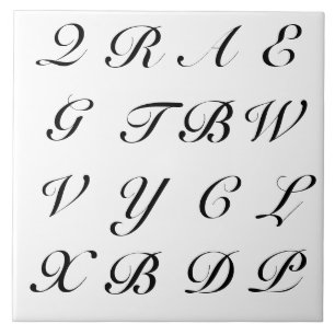 Carreau Grattez les lettres