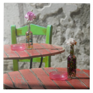 Carreau GRÈCE, CRETE, province de Hania, Hania : Couleur 