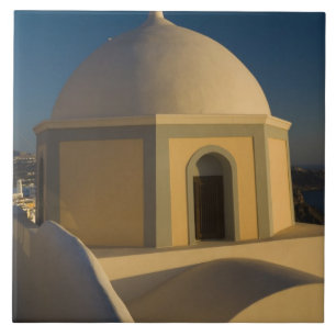 Carreau Grèce et île grecque de Santorini ville de 2