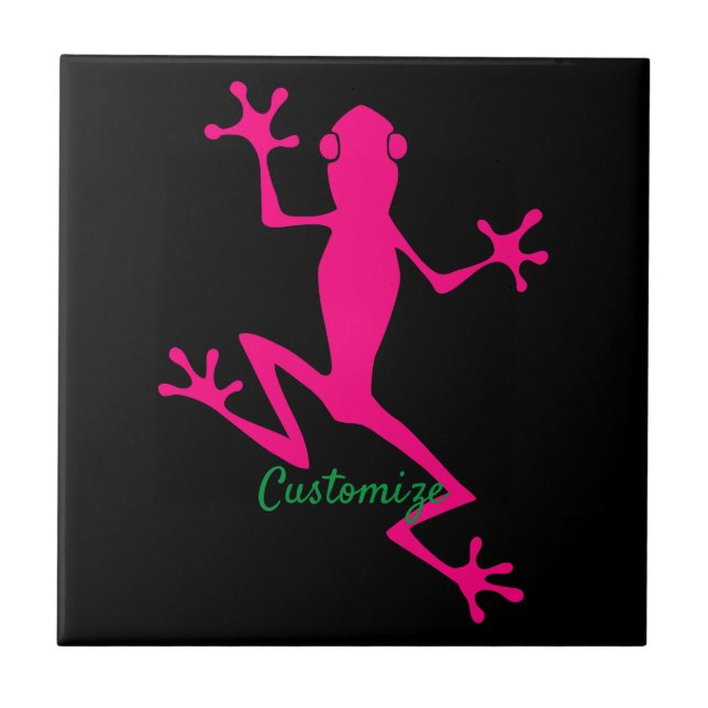 Carreau Grenouille à arbre rose Thunder_Cove (Devant)