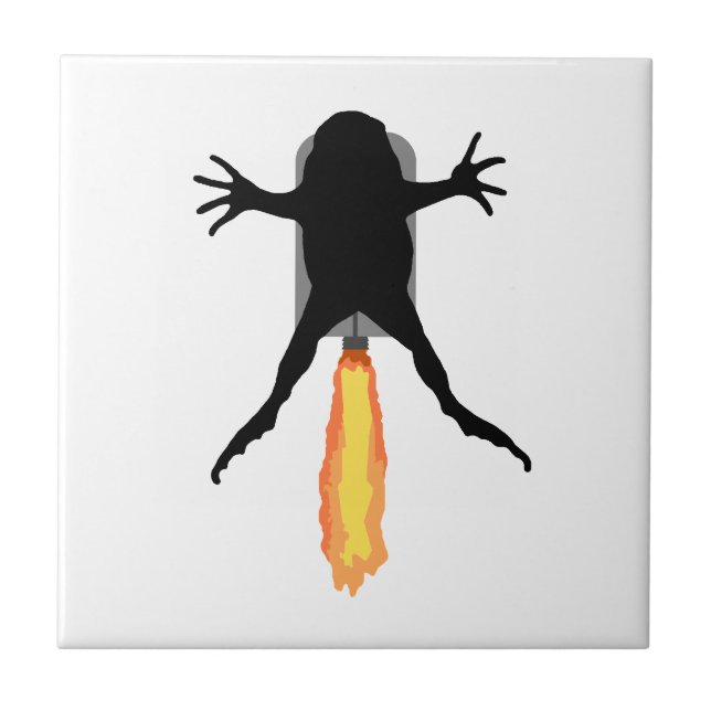Carreau Grenouille à roquette (Devant)