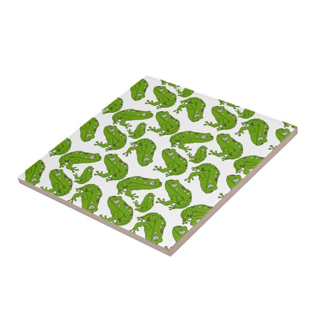 Carreau Grenouille verte (Côté)