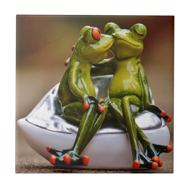 Carreau Grenouilles joyeuses (Devant)