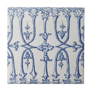 Carreau Grille Décorée De Carrelage De Delft